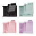 Hair Clipper Guards 4 Colors Professional Clipper Guards Set Removing Split Ends Hair Guards with Positioning Comb Easy to Use Hair Clipper Guards Accessories for Home Use