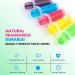60 Ct Toilet Gel Stamp Kit - 5 Scented Toilet Bowl Cleaner Gel Stamps - Air Freshener - Buy Online on GoSupps.com