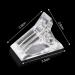Sularpek 13 Pcs Nail Tips Clip - Gel Nail Clamps for Quick Building Nail Extension - DIY Manicure Nail Art Tool - Buy Online on GoSupps.com