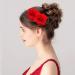 4pcs Rose Hair Clips for Women | Elegant Hair Accessories for Weddings & Flamenco Dancers - Buy Online on GoSupps.com