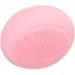Facial Cleansing Brush Soft Silicone 5 Times Heating Energy Waterproof Electric Facial Cleanser to Absorb Nutrients (Pink) - Buy Online on GoSupps.com