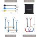 Sunnyglade 40ft Ninja Line Hanging Obstacle Course for Kids | Slackers Ninja Line Kit with Bars, Fists, Rings | Ninja Slackline Accessories - Buy Online on GoSupps.com