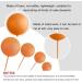 Astaron 20-Piece Orange Mini Balloon Cake Toppers | Wedding & Birthday Party Decor - Buy Online on GoSupps.com
