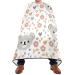 Waterproof Barber Cape -Cute Koala Bear55 Cheetah Haircut Bib for Men Unisex Hair Cutting Cape(8rp1a)