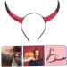 Holibanna Horn Headdress Hair Hoops Cosplay Horns Horn Headband Horns Cosplay Halloween Headbands Cosplay Props Cosplay Accessories Horns Headband Party Headbands Party Props Devil Horns 28X21X3.5cm As Shown - Buy Online on GoSupps.com