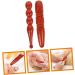 Minkissy Acupuncture Rod & Foot Massager Set - 4-Piece Wooden Roller Massage Device for Relaxation & Garden Ornaments - Buy Online on GoSupps.com