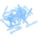 200Pcs 30G Safety Lancets for Blood Glucose Testing - Sky Blue - Buy Online on GoSupps.com