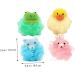 FRCOLOR 4pcs Bath Flower Sponges - Kids Loofah & Shower Puff for Fun Bathing & Cleaning - Buy Online on GoSupps.com
