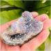 Crystal Rough Mini Size Natural Aura Crystal Cluster Stone (Color : 1pc 46g-55g) - Buy Online on GoSupps.com