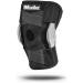 Mueller Adjustable Hinged Knee Brace - Black/Gray - One Size Fits Most - Buy Online on GoSupps.com