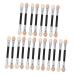 Hemoton 30pcs Eye Shadow Stick Eyeshadow Sticks Eye Makeup Eye Makeup Tools Girl Makeup Tool Dual-ended Eye Stick Female Eyeshadow Latex Eyeshadow Woman Makeup Tools