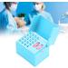 Autoclavable Endodontic File Cleaning Box - Professional Dental Drill Holder with Measuring Scale (Light Blue) | International Shipping - Buy Online on GoSupps.com
