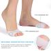 Buy Bunion Corrector Pads - Gel Foot Cushion & Big Toe Separator for Metatarsal Relief | Non-Slip Half Toe Design | International Shipping Available - Buy Online on GoSupps.com