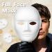 12 Pcs DIY White Paper Mache Masks for Masquerade Parties & Halloween Art - Paintable Masks with Elastic Straps - Buy Online on GoSupps.com