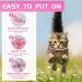YOTANGO Cat Collar Repellent 2 Pack Cat Collar-Built-in Pant-Based Formula Strong Repellency Slow Release Glow in the Dark Pleasant Aroma Waterproof (Pink) - Buy Online on GoSupps.com