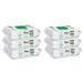 Sleepy Easy Clean Surface Cleaning Cloth Cleaning Cloths White Soap Additive 6 Pack 600 Sheets 100 pieces (pack of 6) Green