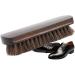 Home Shoes Brushes Horsehair Shoe Brush Polished Wooden Handle Natural Leather Soft Boots Bathroom Tool Brush Onecolor - Buy Online on GoSupps.com