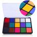 UCANBE 15 Color FX Makeup Palette - Non Toxic Face & Body Paint Oil for Halloween, Cosplay & Festivals - Buy Online on GoSupps.com