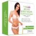 Brazilian Belle Detox Clay Body Wraps for Inch Loss | Advanced Spa Formula with Bentonite Clay, Caffeine & Aloe Vera | Cleanses & Improves Skin Texture | 8 Applications