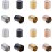UNICRAFTALE 24pcs Stainless Steel Cord End Caps for Jewelry Making - 6mm Inner Dia - 4 Colors - Buy Online on GoSupps.com