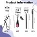 8Pcs Eyelash Curler Set with Built-in Comb - For Salon & Home Grooming | Curler for Short and Sparse Eyelashes - Thicker, Curlier, Fuller | Multicolor - Buy Online on GoSupps.com