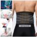XXL Eulant Back Ribbon - Double Lock Lumbar Support Belt with Stabilizing Spring | Effective Posture Correction - Buy Online on GoSupps.com