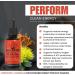 Perform MyCro Booster - Organic Cordyceps Reishi Mushroom Tincture for Energy Stamina & Focus Natural Flavor Liquid Supplement Fruiting Body Extract No Fillers Spagyric Formula 1oz 30 Servings - Buy Online on GoSupps.com