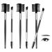 6 pieces eyebrow brush eyelash brush 2 in 1 eyebrow comb eyebrow brush make-up foster tool double head eyebrows brush make-up tools for women