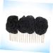 DOITOOL Hair Pin Hair Accessories Wedding Decor Hair Barrettes Hair Clip Bridal Barrette Bridal Flower Clip Cloth Flower Hairpin Headgear Miss Earth Tones - Buy Online on GoSupps.com