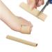 Xiaokeis Cuttable Toe Tubes Sleeves Toe Sleeve Protectors Silicone Elastic Fabric Toe Protector Relief Toe Pressure Pain Soft Gel Corn Pad Protectors for Cushions Corns Blisters(Khaki)