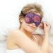 Water Lily and Dragonfly Sleep Mask - Adjustable Eye Cover for Sleeping, Blocking Light - Ideal for Night Travel and Naps - Men and Women - Buy Online on GoSupps.com