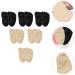 6 Pairs High Heel Sponge Forefoot Pads - Metatarsal Gel Insoles Comfortable Ball of Foot Support Stretch Fabric Half Insoles - Buy Online on GoSupps.com