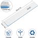 12pcs 80/80 Grit Jumbo Nail Files for Acrylic Nails - Professional Square Emery Boards for Manicure & Nail Techs - Buy Online on GoSupps.com