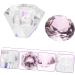 POPETPOP 1pc Nail Art Crystal Cup Glass Container with Lid Nail Powder Dish Nail Monomer Liquid Bowl Glass Nail Dish Transparent Nail Polish Crystal Nail Art Cup White Crystal Cup Bowl Care 5.5x5.5cm Pink - Buy Online on GoSupps.com