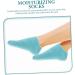 FOMIYES 2 Pairs Gel Socks Cracked Heel Care Socks Heel Repair Sock Spa Sock Heel Socks for Dry Cracked Feet Foot Softening Comfortable Socks Feet Care Lotion Foot Mask Miss Vegetable Gel - Buy Online on GoSupps.com