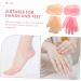 Masque Hydratant Silicone pour Mains Chaussettes et Exfoliants pour Soin Peau pour liminer Peaux Mortes et - Buy Online on GoSupps.com
