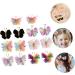 Beaupretty 21 Pairs Mesh Butterfly Hair Accessories Hair Pin Hair Barrettes Hair Clip Hair Accessories Double Ball Hair Ties Hair Accessory Hair Decoration Butterfly Barrettes - Buy Online on GoSupps.com