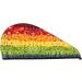 Fruit Rainbow Coral Velvet Dry Hair Cap - Unisex Towel Wrap for Bath Pool Beach | Ideal Home Accessory - Buy Online on GoSupps.com