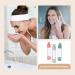 FRCOLOR Travel Shampoo Bottles - 3pcs Portable Lotion Press-Type Cosmetic Bottles for Travel - Buy Online on GoSupps.com