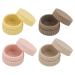 Travel Containers for Toiletries Organizer Jar for Loose Powder - Portable Toiletries Storage Box for Accessories Beads Small Jewelry
