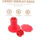 Milisten Candy Display Stand Adjustable Red Decorative Frame - Buy Online on GoSupps.com