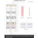 Semi Cured Gel Nail Strips 20 PCS Flower French Gel Nail Stickers | Salon Quality & Easy to Use UV Gel Nail Wraps - Buy Online on GoSupps.com