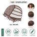 Buy Testar 14-Inch Brown Bob Wig for Women | Short Honey Brown Heat-Resistant Synthetic Hair Replacement Wig - Perfect for Everyday & Parties - Buy Online on GoSupps.com