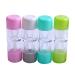 4 pieces of portable contact lens kit eye contact case portable eye contact holder contact lens container travel mini eye lensetui contact glasses case accompanying box mirror box