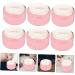 Kisangel 12 Pcs Body Powder Puff Box Baby Powders Set | Charming Pink Synthetic Sponge | Baby Powder Container 8x6cm - Pink (Pack of 2) - Buy Online on GoSupps.com