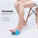Portable Foot Massage Roller | Trigger Point Lacrosse Device for Muscle Relaxation & Stress Relief | Blue Plantar Massage Tool - Buy Online on GoSupps.com