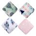 Goohochy 4 pieces Storage bags for women's bandages napkin bag Period-pad bags Pad money exchange tampon bag holder mini napkin pocket cotton toilet paper girls container