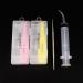Airgoesin Tonsil Stone Remover Kit - 2 Sets with LED Tool, Irrigation Syringe, Stainless Tonsil Pick - Yellow+Pink - Buy Online on GoSupps.com
