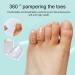 30 PCS Silicone Anti-Friction Toe Protectors - Pinky Toe Sleeves for Corns, Blisters, Ingrown Toenails - Buy Online on GoSupps.com
