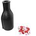 RLECS 1Set Billiard Pool Shaker Pool Snooker Billiard Table Kelly Bottle with Red and White Tally Peas